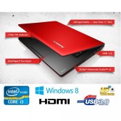 LENOVO S410P CORE I3 4030U 1.9GHZ, RAM 4G, HDD 500GB ,14’, RED